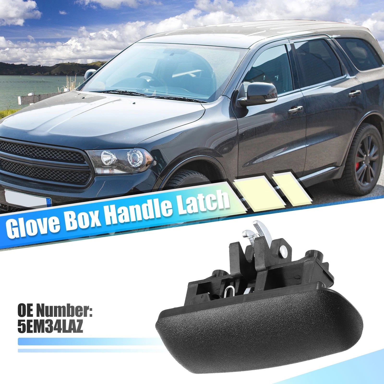 Glove Box Latch Handle Replacement for Dodge Dakota and Durango (1997–2004)