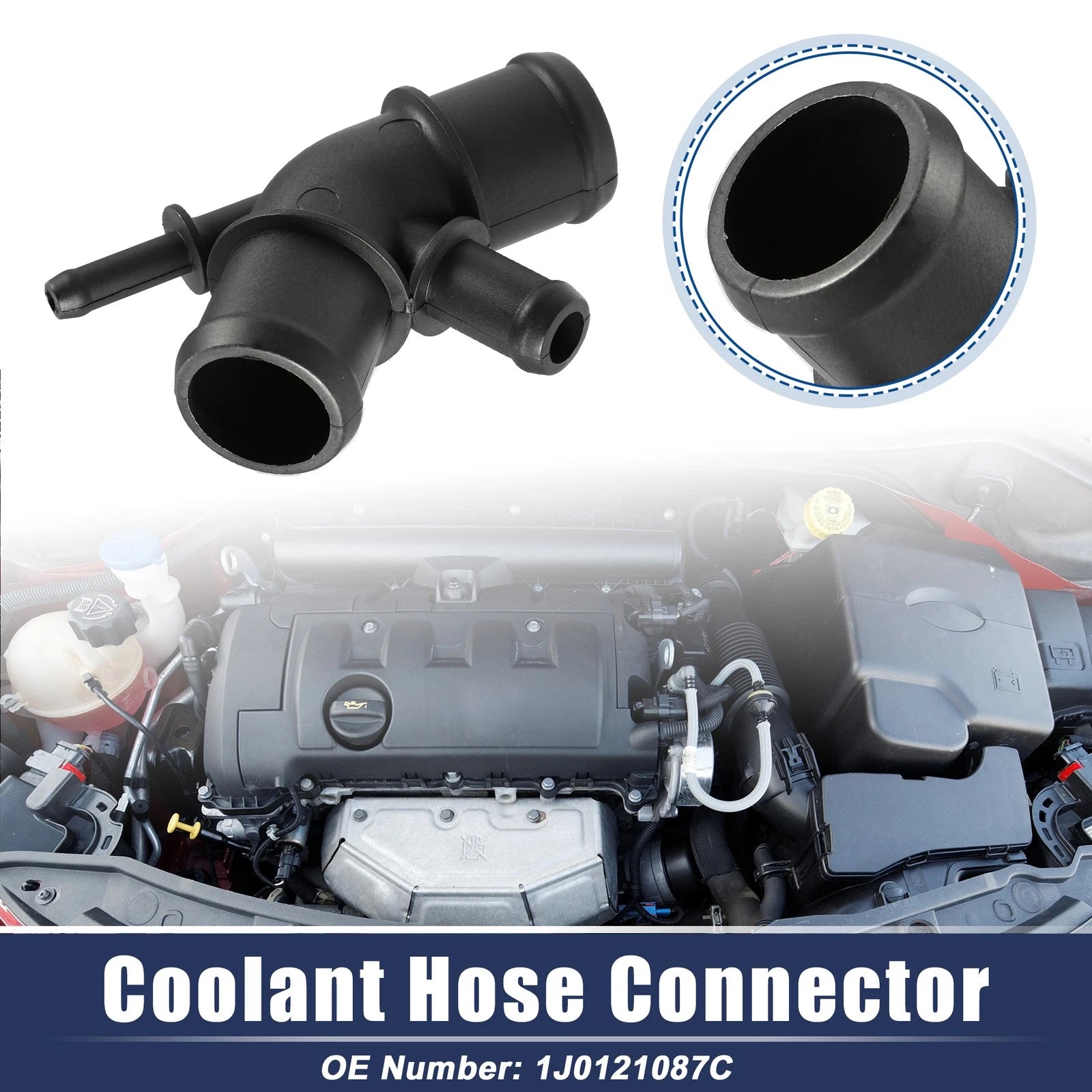 Radiator Coolant Hose Flange Replacement for Audi TT 1.8L Quattro (1999–2006)