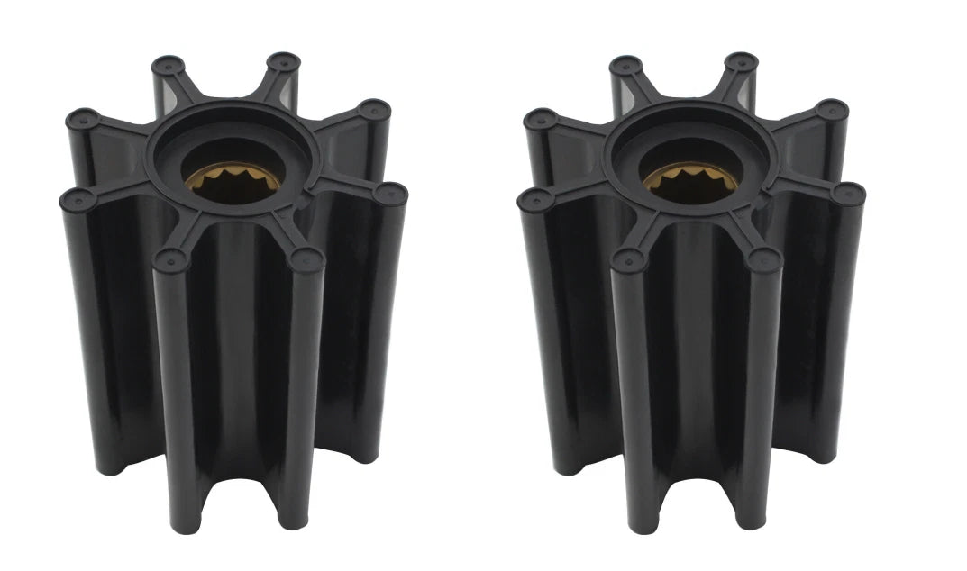 2Pcs Impeller for Jabsco CEF 500177 JMP 7446 Volvo (17018-0001, 3593573, 3583602)