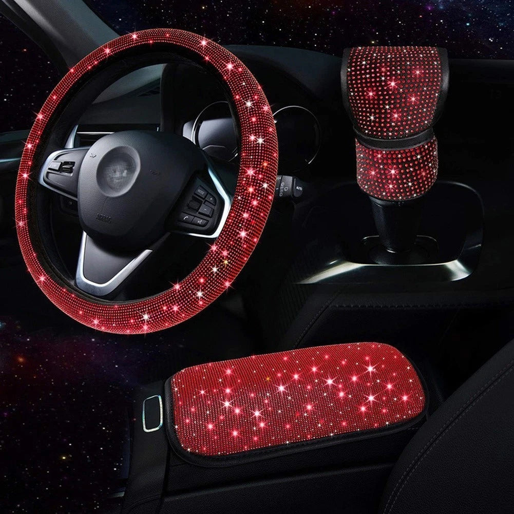 Vehicle Enhancement Diamond Rhinestone Set Complete Interior Enhancement