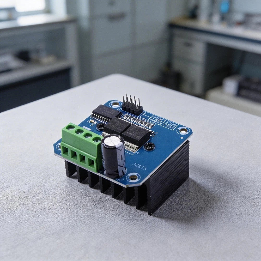 Set of 4 BTS7960 43A Motor Driver Modules for Low-Noise Motor Control