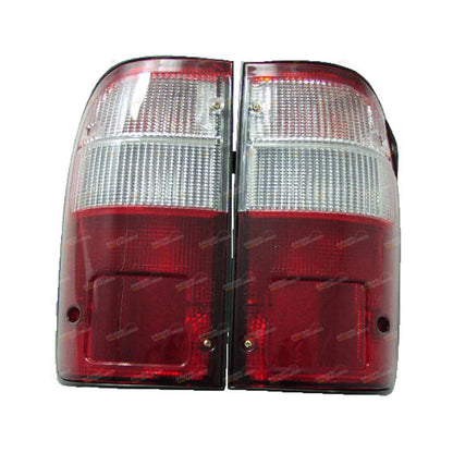 Clear Tail Lights Pair for Toyota Hilux Ute (1997–2005) L+R