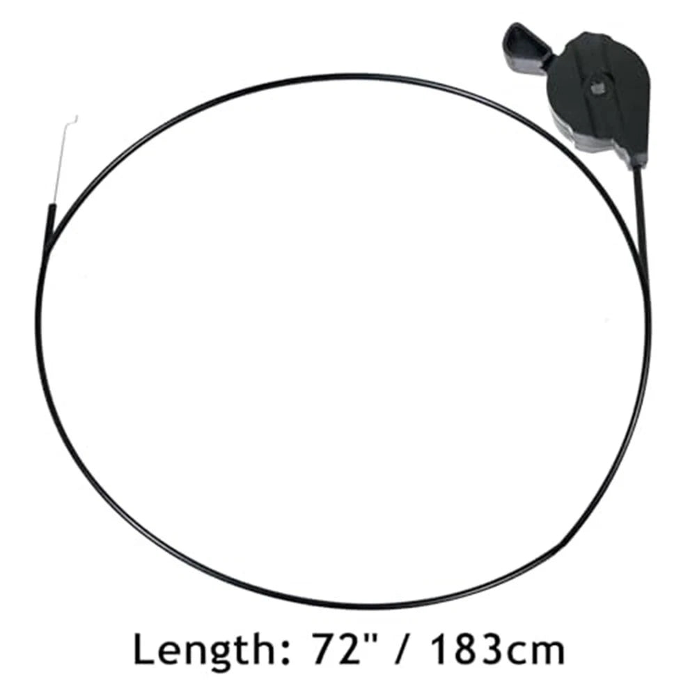 Throttle Cable 72 in for Lawn Mowers (Fits Most Models)