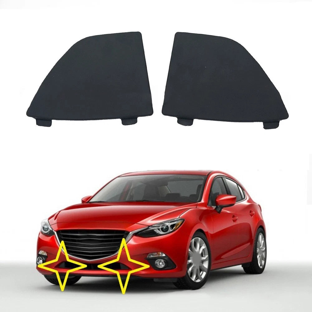 Tow Eye Hook Cover Cap Pair for Mazda 3 (2016–2018) OE Style