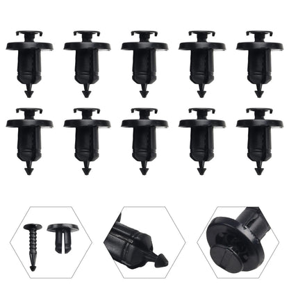 Plastic Clips for Renault Clio Megane Espace Bumper Pack of 10
