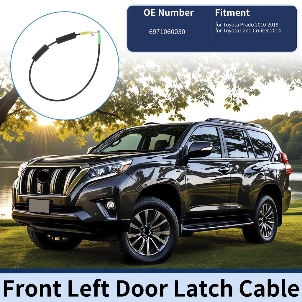Door Latch Cable Front Left Replacement for Toyota Prado (2010–2019)
