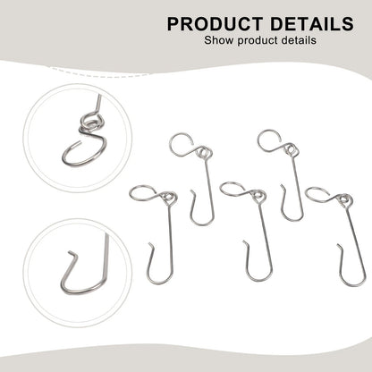 5PCS Stainless Steel Hooks for MAPP Propane Bottles