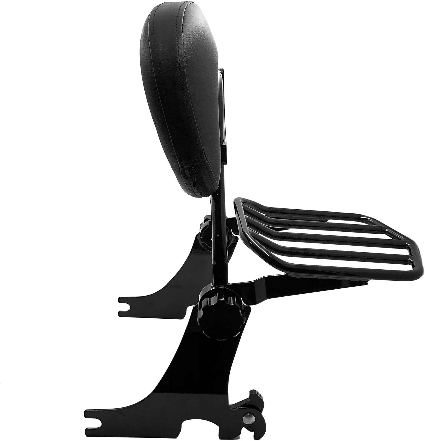 Backrest Sissy Bar Luggage Rack for Harley Softail (2007–2017) FLSTF FLSTFB