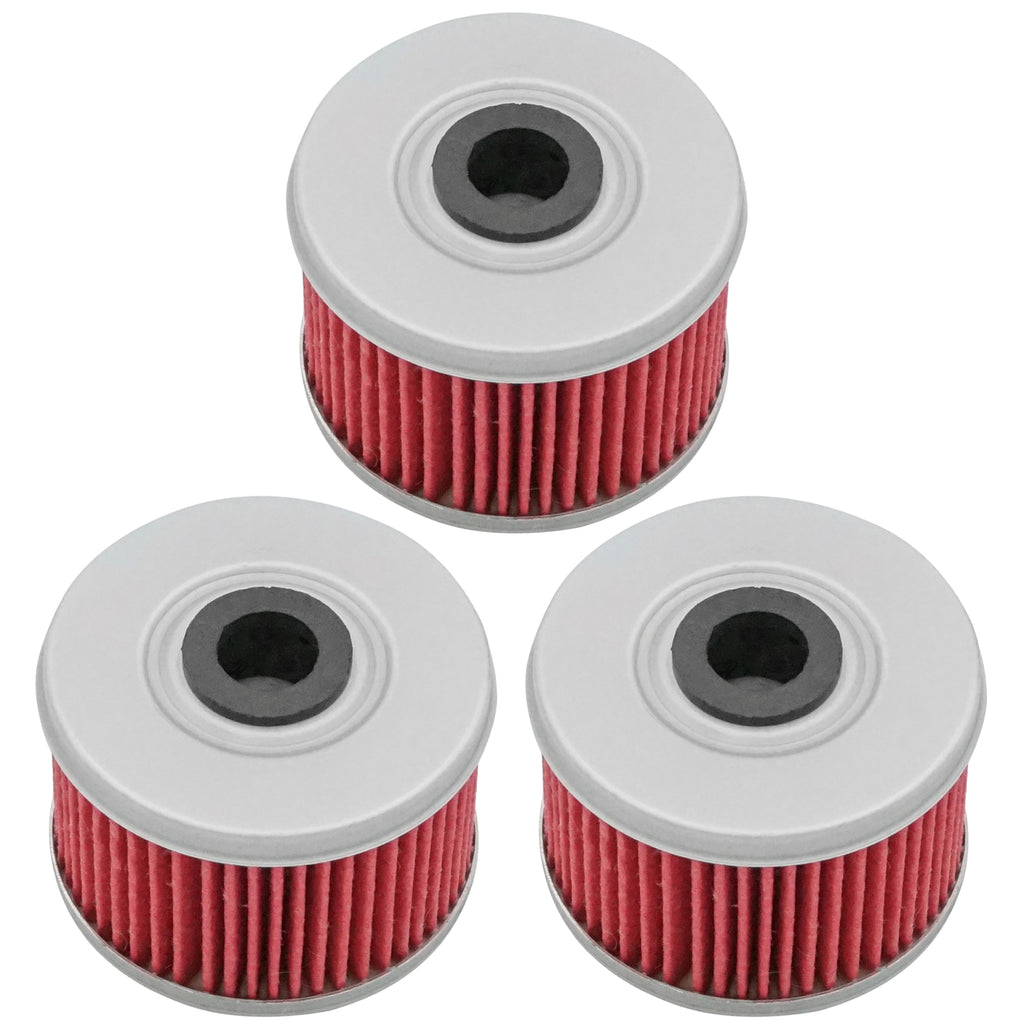 3 Pack Oil Filter Replacement for Honda TRX400FW Foreman 4X4 (1995–2003)