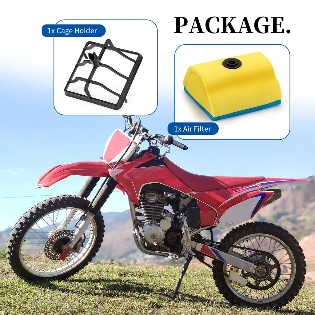Air Filter & Cage Holder for Honda CRF150F CRF230F (2003–2019) 17214-KPS-900