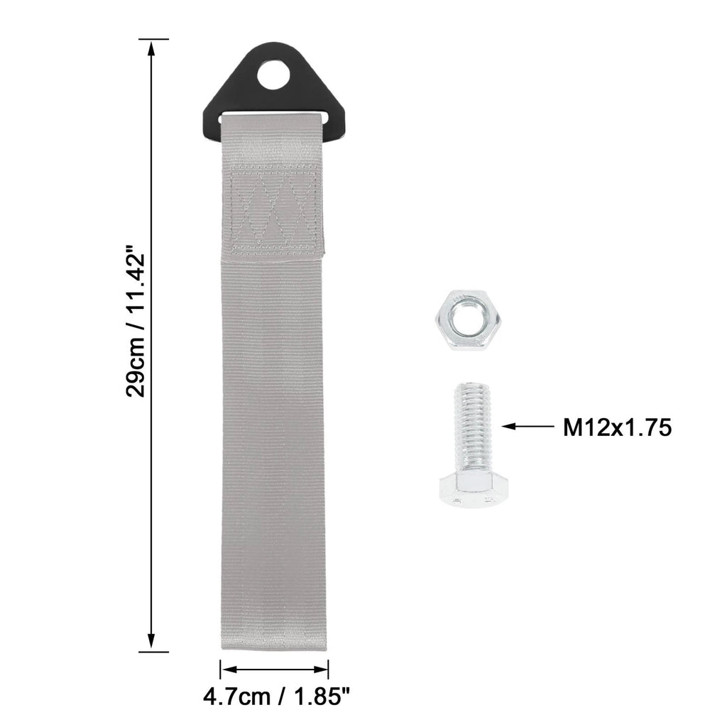 Tow Hook Bumper Strap Universal Fit for Car Truck Trailer Towing