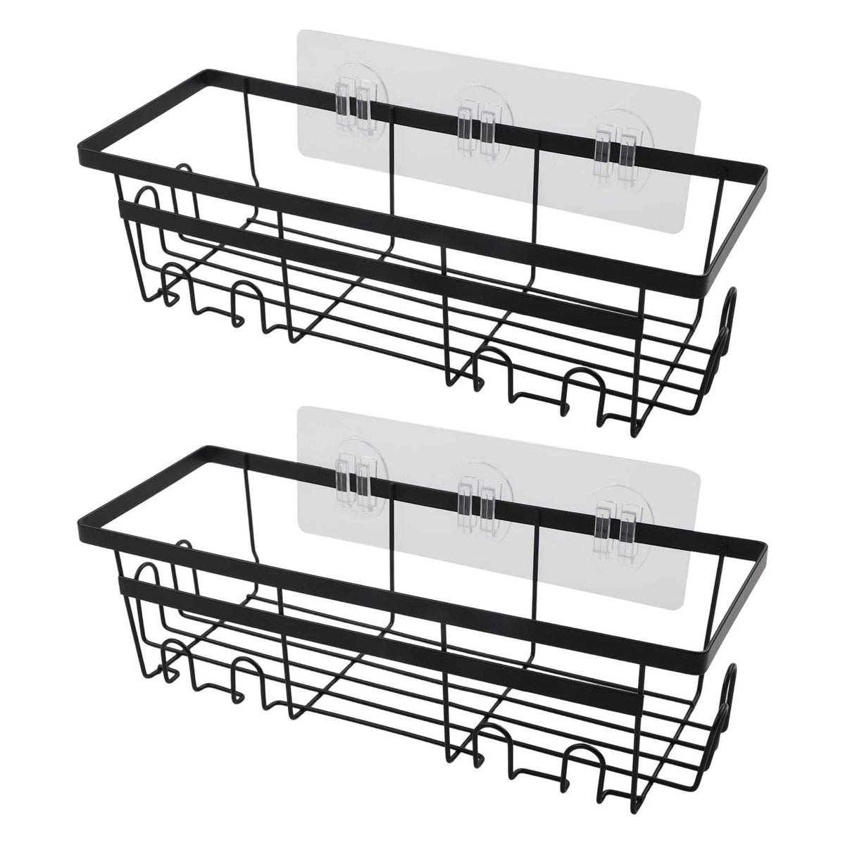 No Drill Shower Storage Racks for Organized Bathroom Space