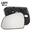 Left Side Mirror Glass Non Heated Replacement for Hyundai i10 (2013–2019)