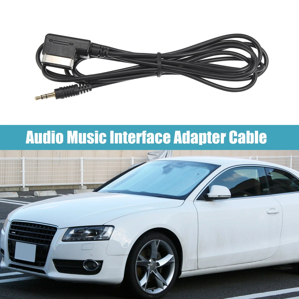 Music Interface AMI MMI AUX 3.5mm Jack Adapter Cable for Audi (2009–2016)