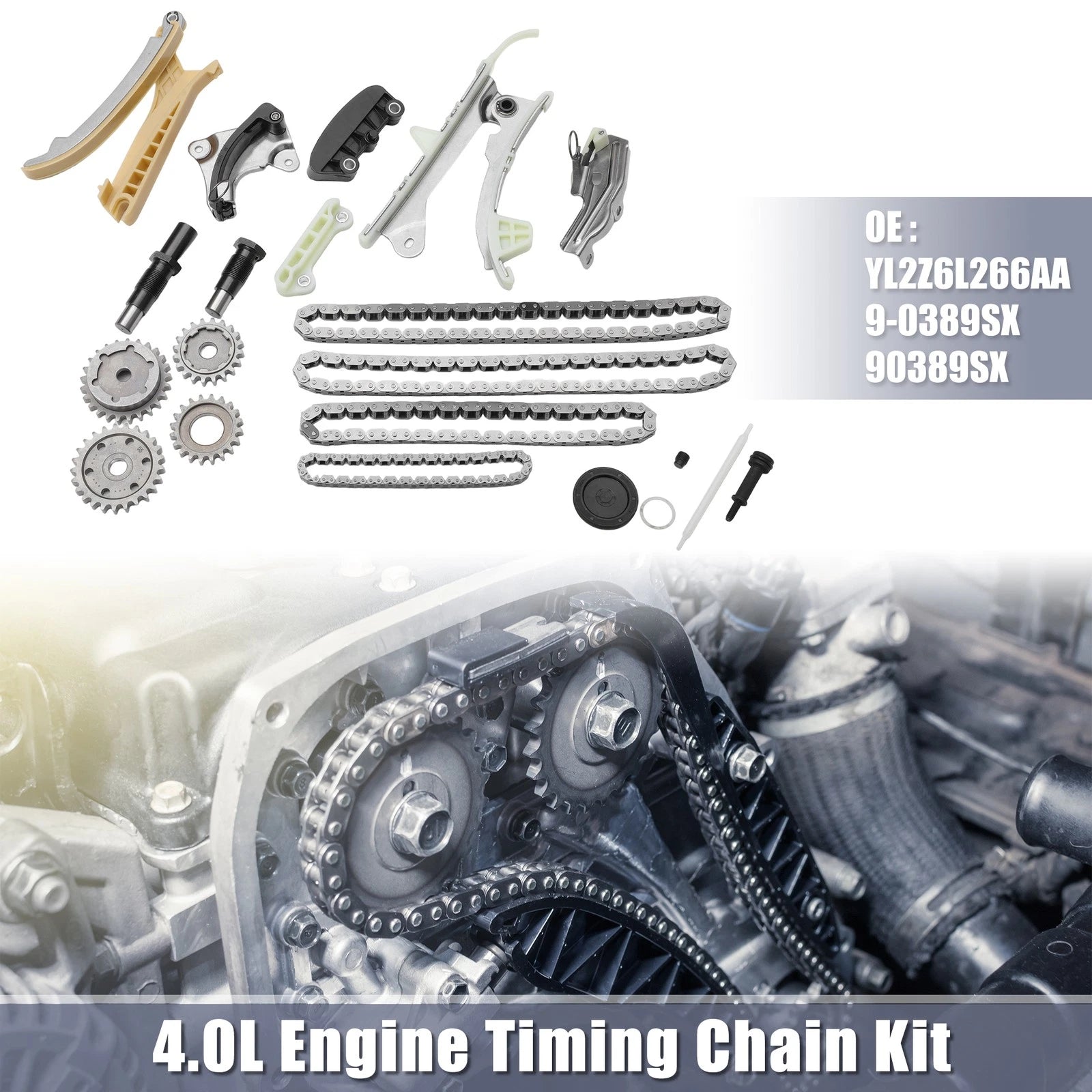 Timing Chain Kit for Ford Explorer for Mazda Mercury 4.0L (1997–2010)