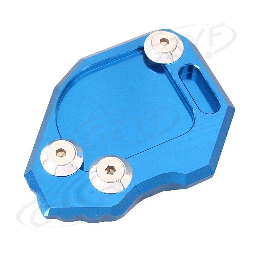 Enlarge Kick Stand Pad for BMW F800GS (2008–2014) - Blue