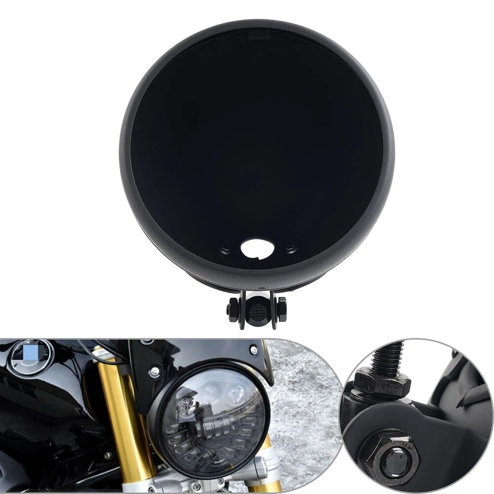 7" Headlight Housing for Harley Motorcycle