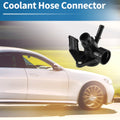 Engine Coolant Hose Connector for Audi B8 2009–2016 Plastic Replacement