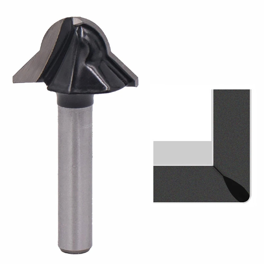 90 Degree Round Bottom Milling Cutter for Woodworking Applications