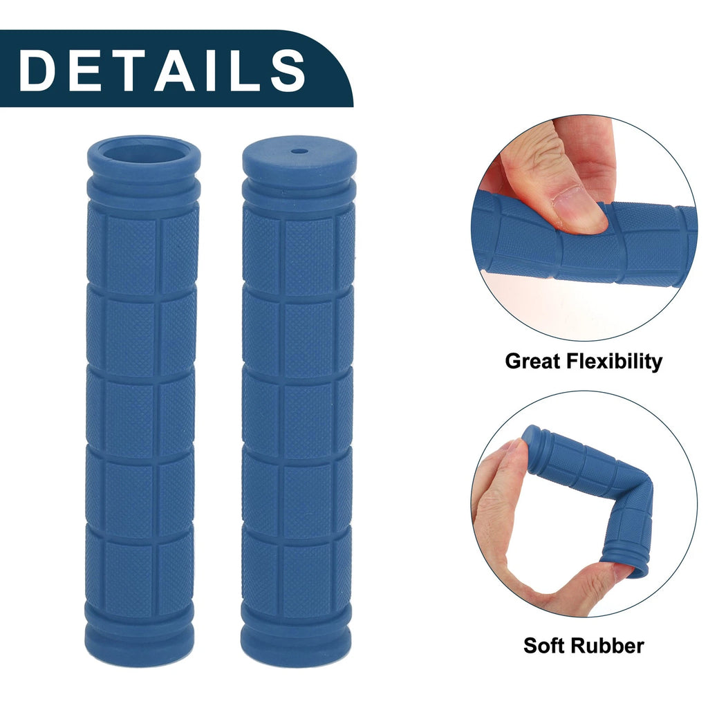 Handlebar Grip Covers 120mm Lightweight MTB End Grips Protector 1 Pair for Bike
