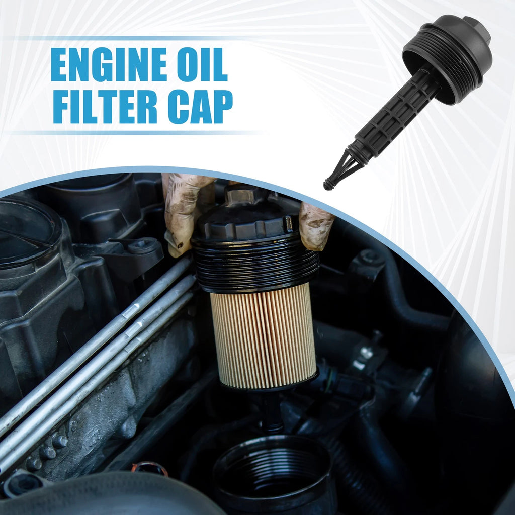 Engine Oil Filter Housing Cover Cap for BMW E46 320d (2001–2005)