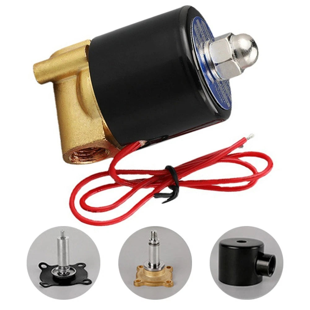 14 Inch DC12V Solenoid Valve for Water Air Applications
