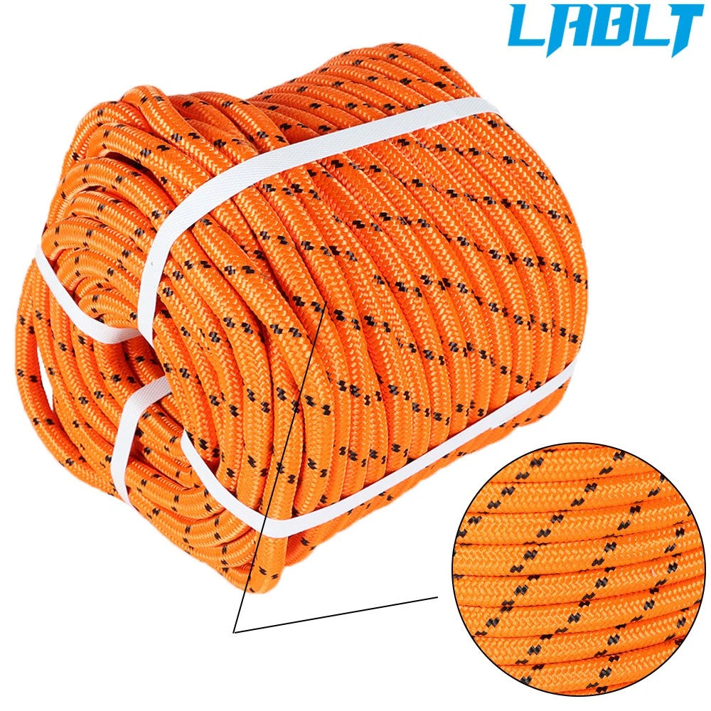 1/2" Double Braid Polyester Rope for Arborist Bull Rigging (200')