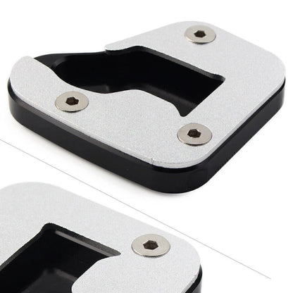 Kickstand Side Stand Extension Plate Pad for Suzuki Hayabusa (2008–2020) Silver