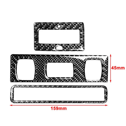3-Pcs Hardtop Car Reading Light Panel Cover Kit for Audi TT 8N (2001–2006)