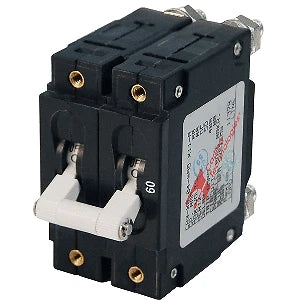 60A Double Pole Circuit Breaker for Blue Sea C-Series (7254)
