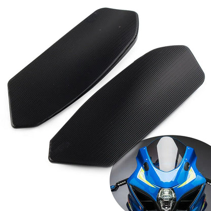 Rear View Mirror Block Plates for Suzuki GSXR 1000 (2017–2022) Black