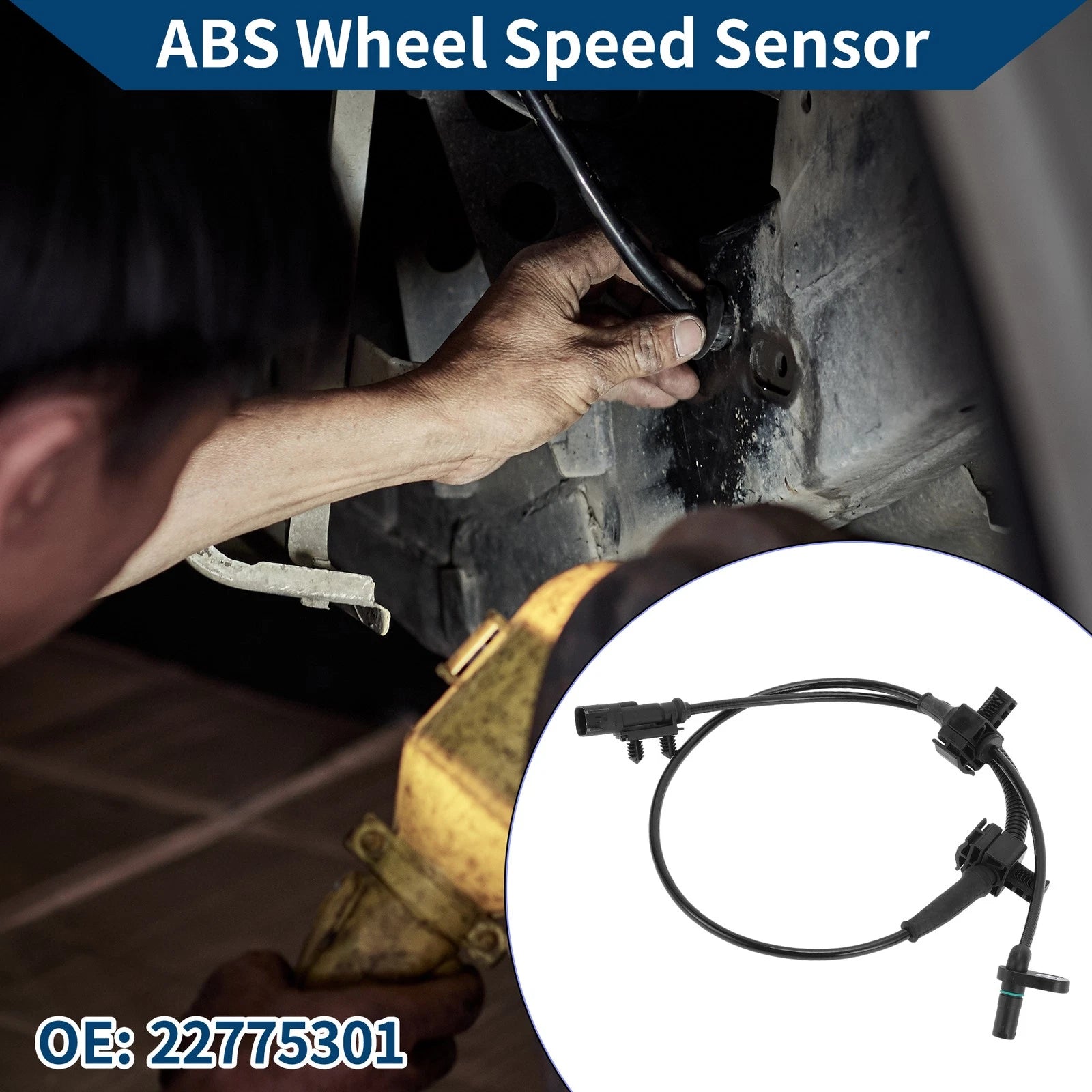 ABS Wheel Speed Sensor Replacement for Cadillac Escalade (2015–2017) Rear