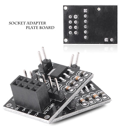 Socket Adapters for NRF24L01 Wireless Transceiver Modules (8 Pin)