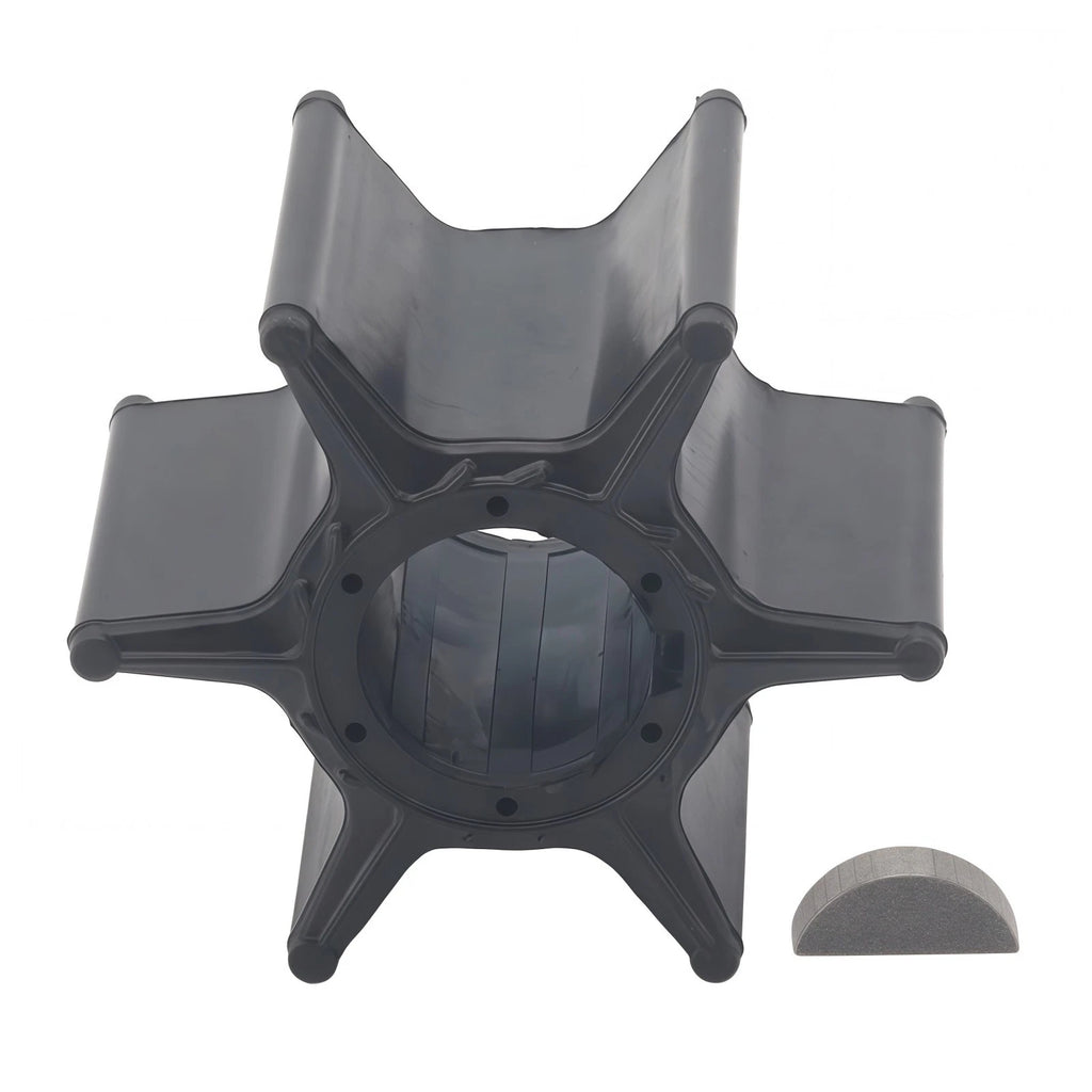 Water Pump Impeller & Key for Yamaha Outboard 75-100 HP (67F-44352-00)