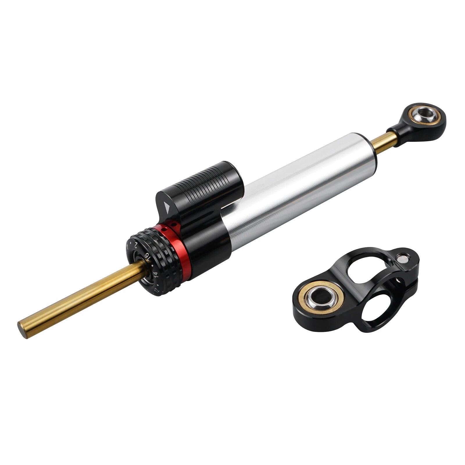 Adjustable Steering Damper Stabilizer for Suzuki Vstrom DL650 DL1000 (2004–2018)