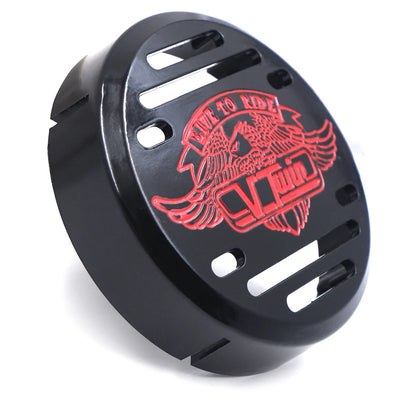 Black V-Twin Horn Cover for Yamaha V-Star 650 (2000–2017)