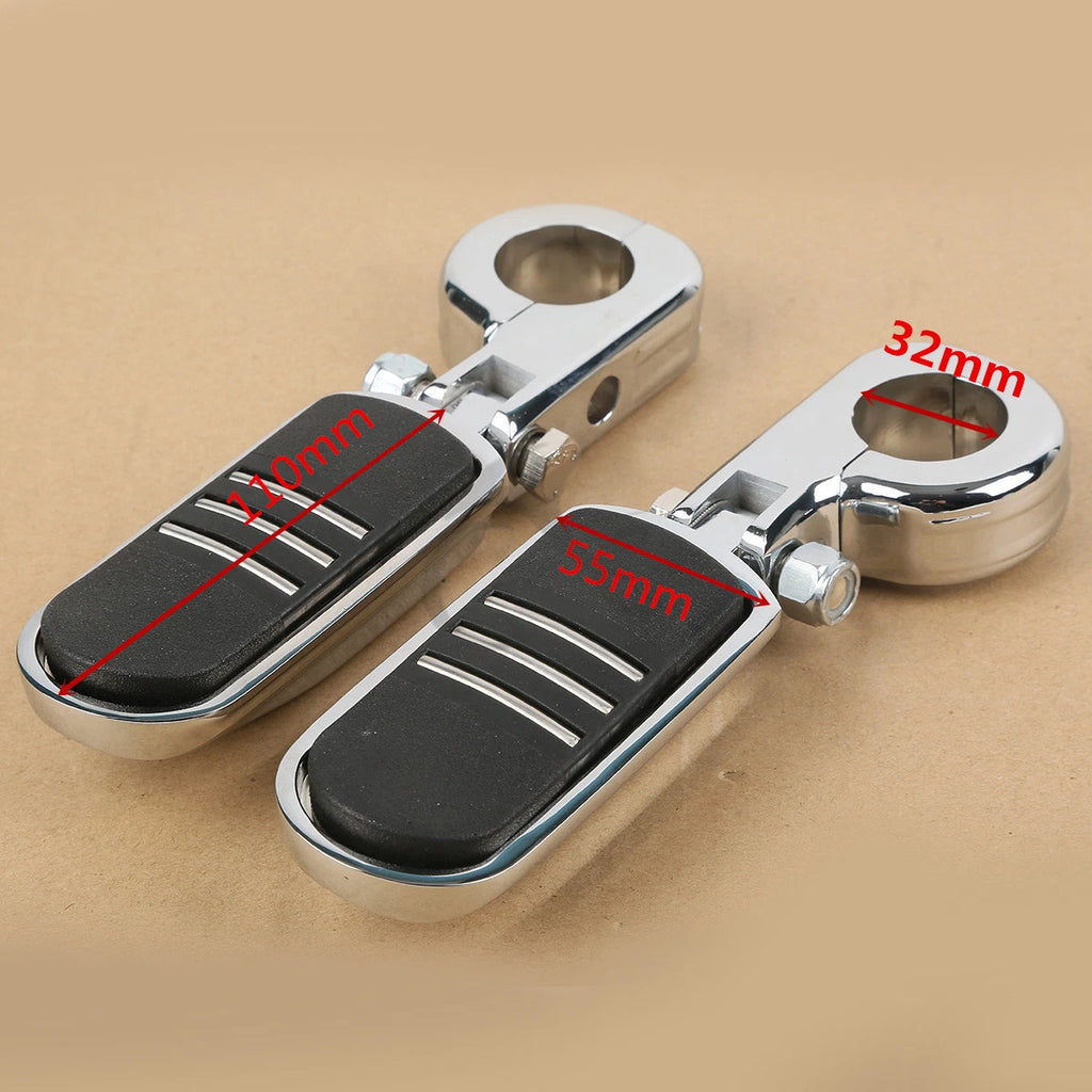 Foot Pegs for Pegstreamliner 1-1/4" Highway Engine Guard Bars