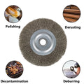 Crimped Wire Wheel Brush 75mm for Universal Applications (1Pcs)