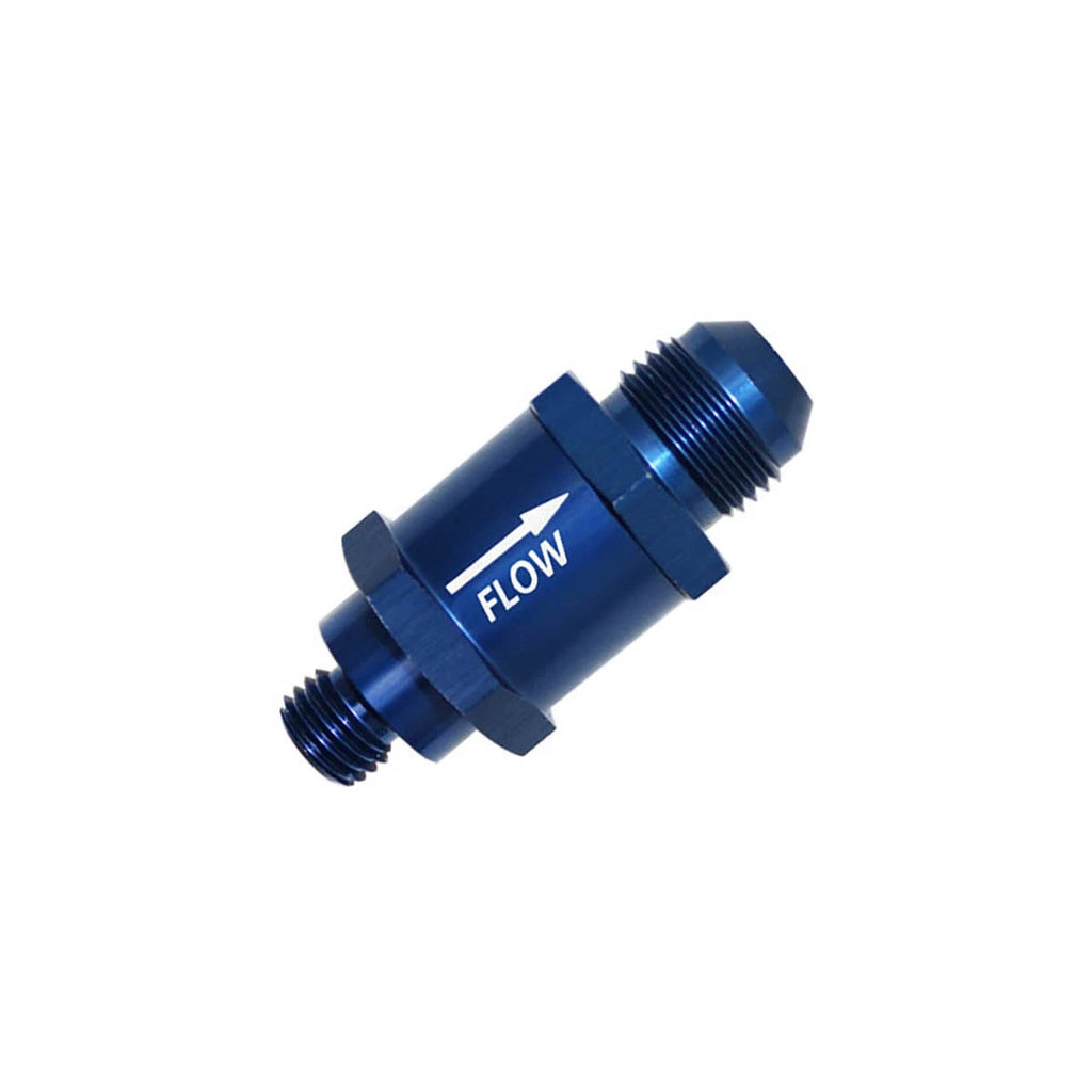 Inline Check Valve -6AN M12x1.5 for Bosch 044 Fuel Pump