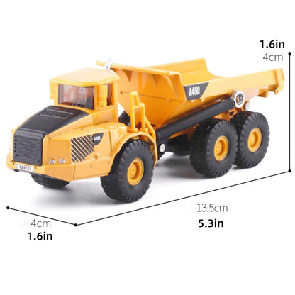 Diecast Alloy Mining Dumper Truck Model 1/87 Scale (13.5cm)