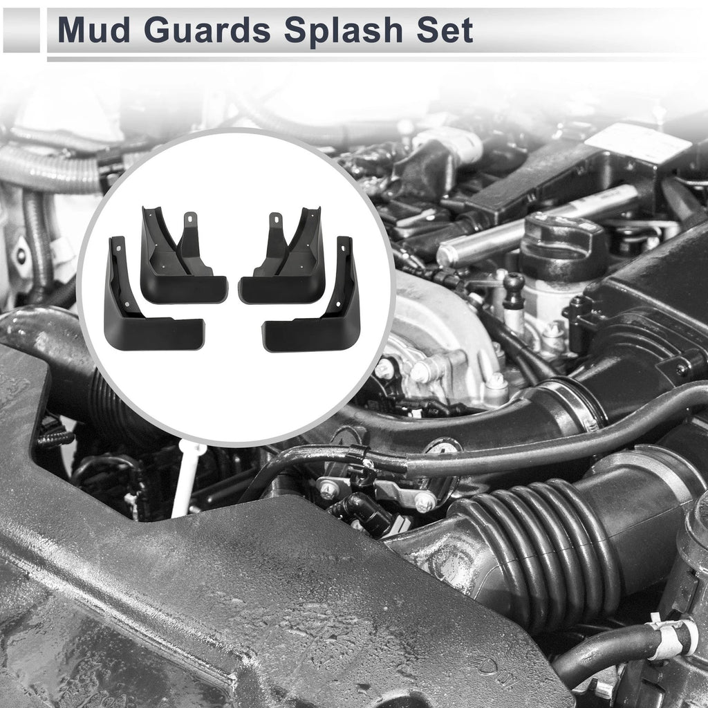 Mud Flaps Splash Guards Front Set for Audi A6 (2016–2019)