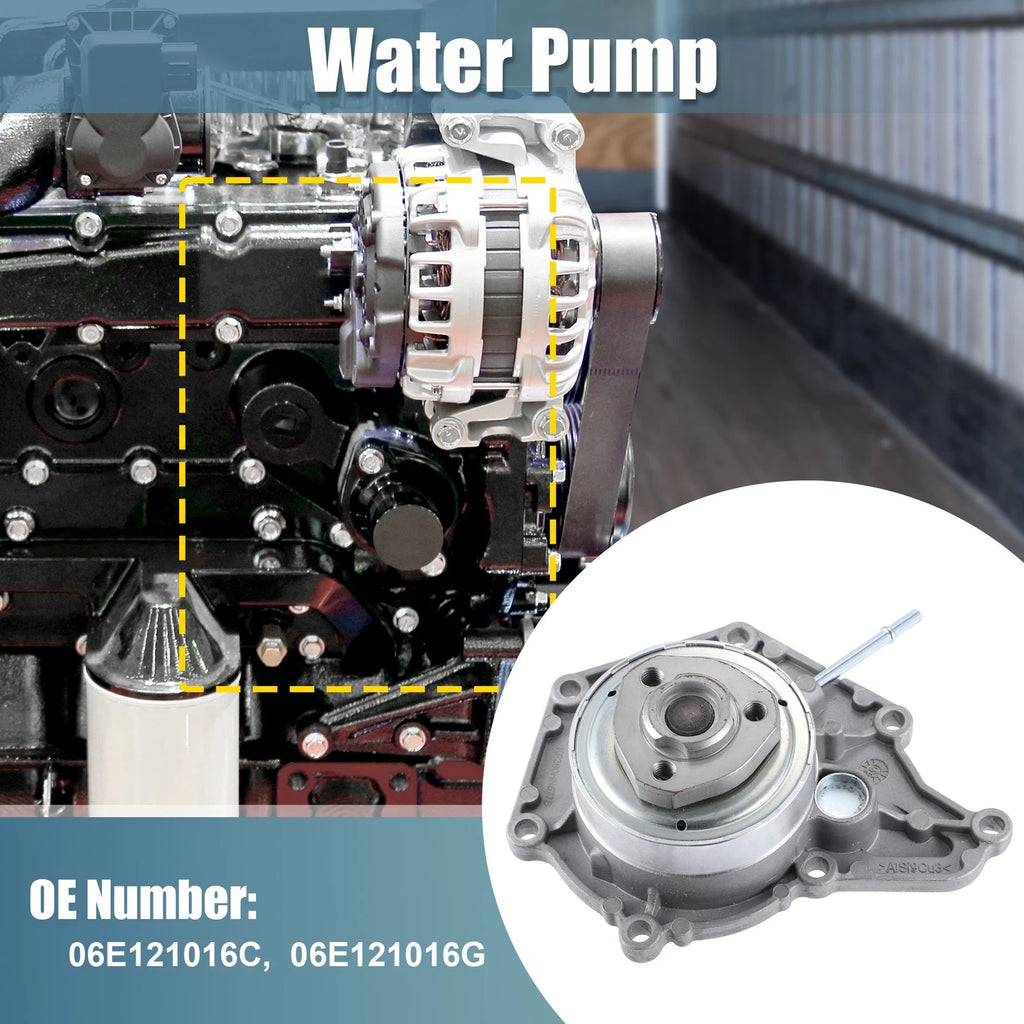 Engine Cooling Water Pump Replacement for Audi Q5 A7 Quattro (2012–2015)