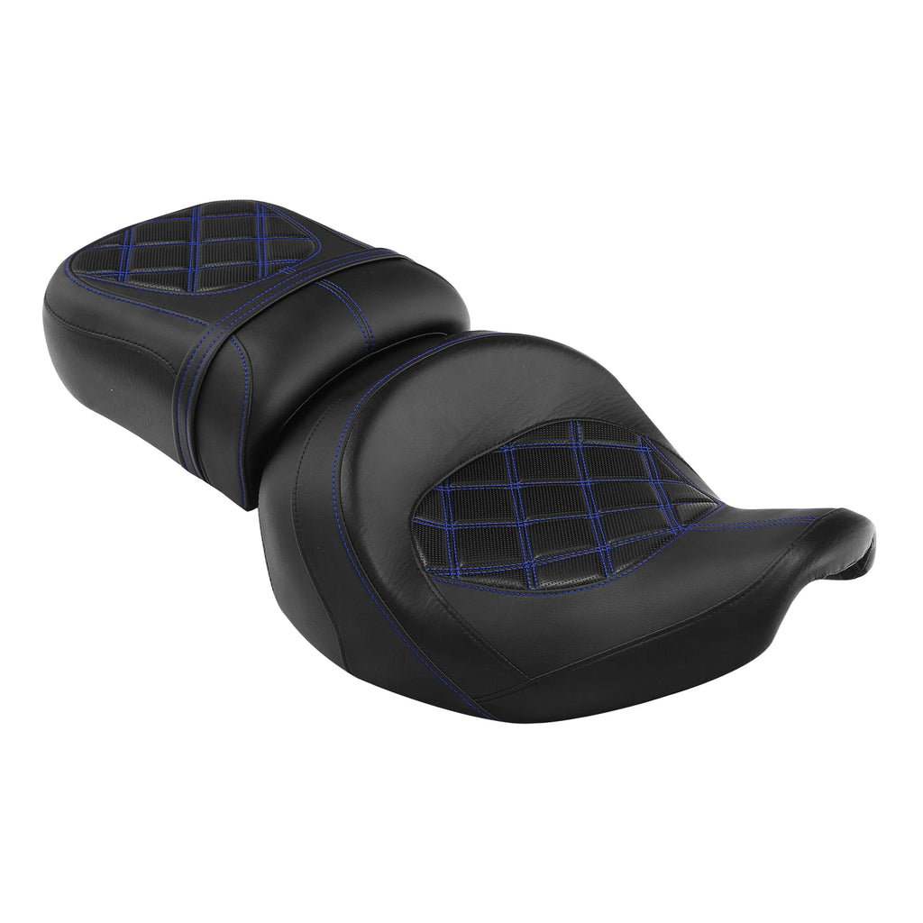 Black Driver Passenger Seat for Indian Springfield Chieftain Chief (2014–2023)