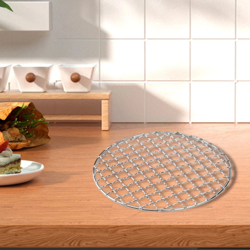 Round Stainless Steel BBQ Mesh for Korean BBQ Tool