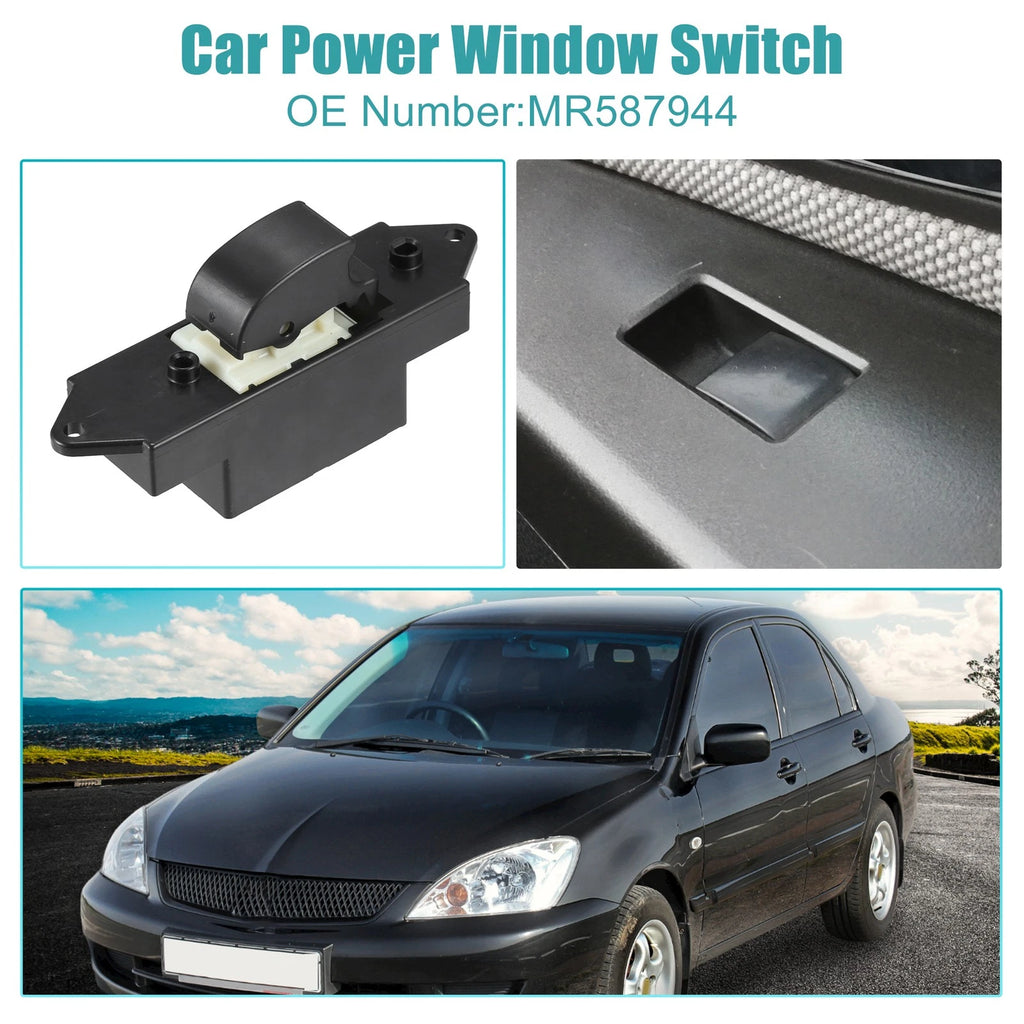 Rear Left Right Power Window Switch Replacement for Mitsubishi Lancer (2008–2014)