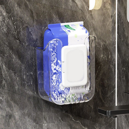 Wet Wipes Box for Bathroom and Kitchen Storage (Wall Mounted)