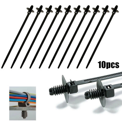 10X Reusable Cable Ties for Wiring Looms