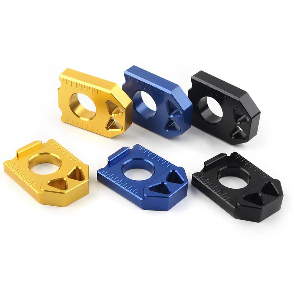 CNC Rear Chain Adjuster Axle Block for Suzuki DRZ400SM (2004–2015)