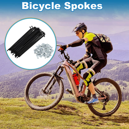 Bicycle Spokes Nipple Set 136mm for Universal Bike (2000–2025)