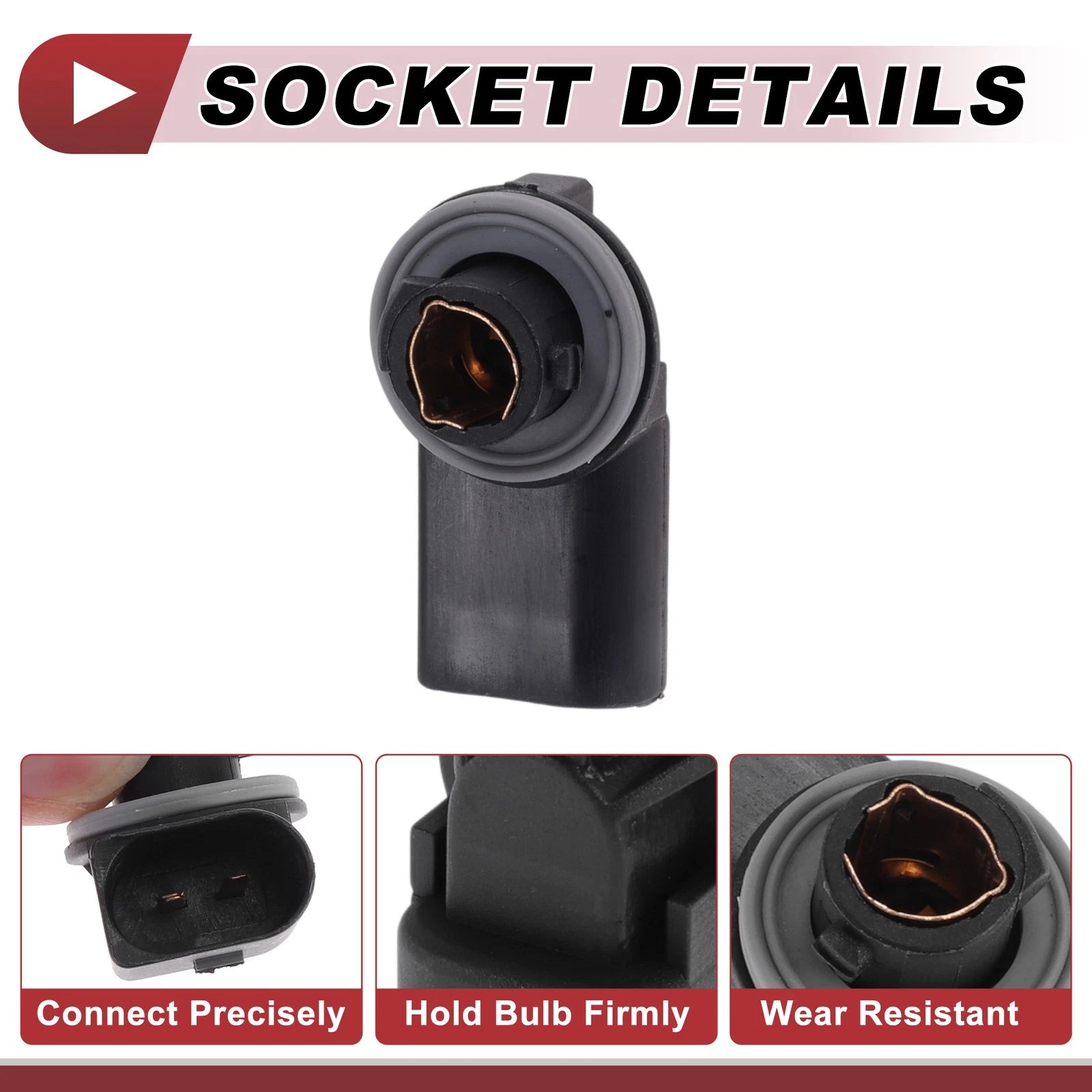 Light Socket Wiring for Volkswagen Scirocco Beetle (2009–2015) No. 1C0953123C